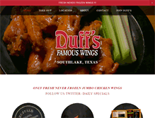 Tablet Screenshot of duffstx.com